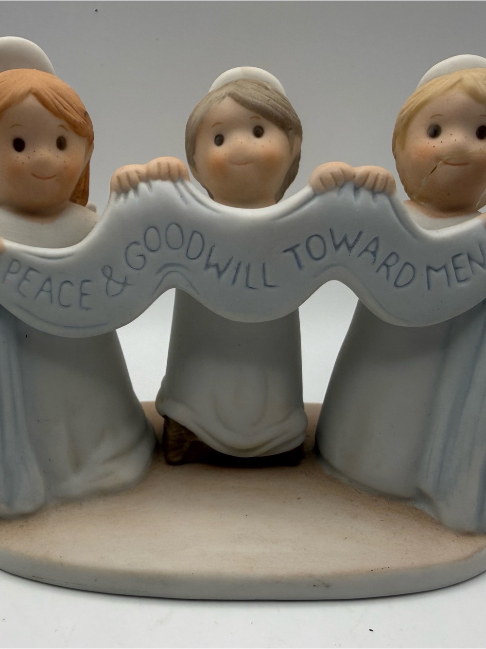 Homco Circle of Friends Angels on High Figurine